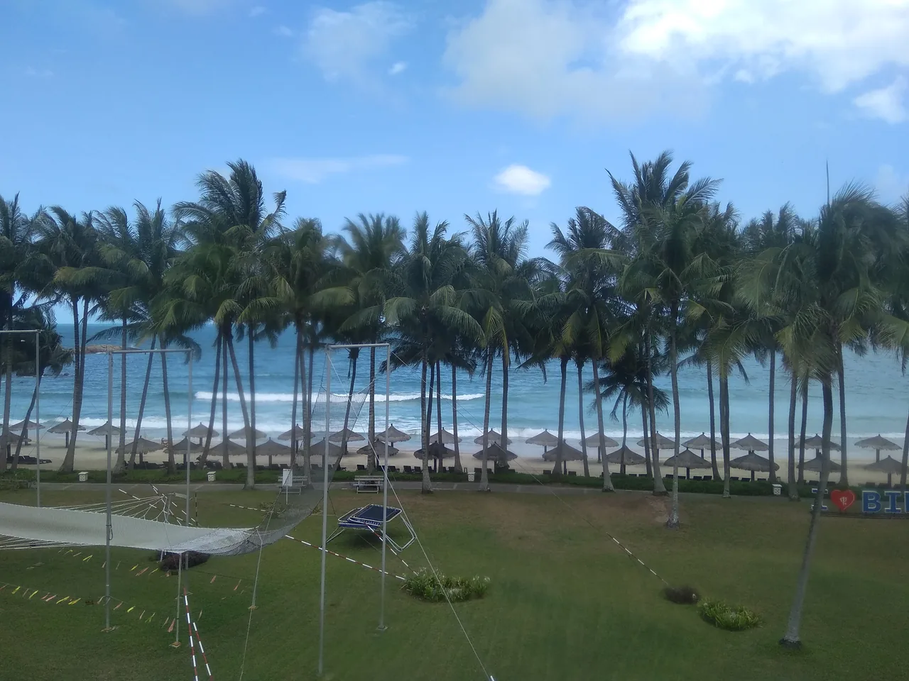 Pantai resor Club Med di Lagoi, Bintan