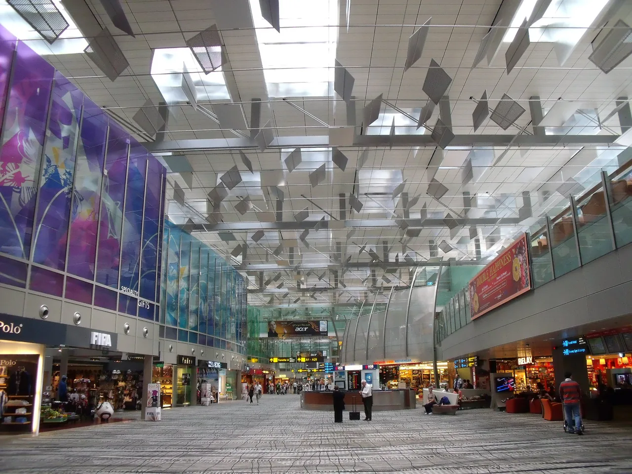 The transit area of Changi Airport Terminal 3, where a second Ambassador Transit Hotel property is located The transit area of Changi Airport Terminal 3, where a second Ambassador Transit Hotel property is located